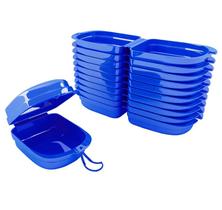 Caixa P/ Aparelho Móvel Bruxismo Clareamento Azul C/10