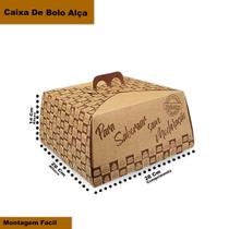 Caixa p/ Bolo ou Torta - Medida ajustável 26x26x14 ou 28x28x14cm Caixa p/ Bolo ou Torta - Medida ajustável 26x26x14 ou 28x28x14cm