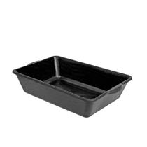 Caixa P/Massa Reforçada Preta 20L Terraplast