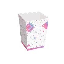 Caixa P/ Pipoca Galáxia Soft 5,5x5,5x9cm C/10 Unidades