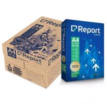 Caixa Papel A4 Sulfite com 5000 Folhas 75g Report - Suzano