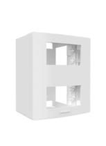 Caixa para 2 Módulos Sobrepor Horizontal