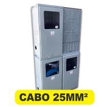 CAIXA PARA 3 RELOGIOS BIFÁSICOS INSTALAÇÃO VISOR RUA (POLICARBONATO) cabo 25 mm