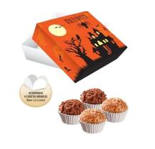 Caixa Para 4 Docinho Halloween com 10 Unidades - Ultrafest