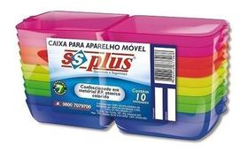 Caixa para Aparelho c/ 10 unids colorido SSplus