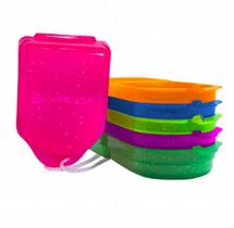 Caixa para Aparelho Ortodôntico Sortido com Glitter (C/10 Unds) - Lysanda Caixa para Aparelho Ortodôntico Sortido com Glitter (C/10 Unds) - Lysanda