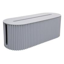 Caixa para Armazenamento de Cabos 33cm x 11cm x 13cm Cinza P