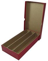 Caixa para armazenamento de moedas Guardhouse 10" com 3 fileiras e suportes de 1,5" Caixa para armazenamento de moedas Guardhouse 10" com 3 fileiras e suportes de 1,5"
