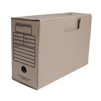 Caixa para Arquivo Morto 14x36x25cm com 25 Unidades Organização e Armazenamento de Documentos