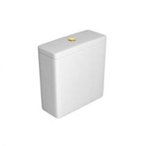 Caixa para Bacia Acoplada Quadra/Piano/Polo/Unic/Axis CD21F Branco/Gold - Deca Caixa para Bacia Acoplada Quadra/Piano/Polo/Unic/Axis CD21F Branco/Gold - Deca