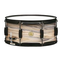 Caixa para Bateria Woodworks WP1465BK-NZW Natural Zebrawood Wrap Tama Drums Caixa para Bateria Woodworks WP1465BK-NZW Natural Zebrawood Wrap Tama Drums