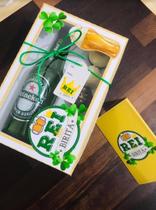 caixa para bebida e doces