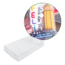 Caixa para Biscoito Artesanal PX-21 (13x8x2 cm) (25un) Embalagem de Acetato Caixa para Biscoito Artesanal PX-21 (13x8x2 cm) (25un) Embalagem de Acetato