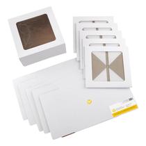 Caixa para Bolo Wilton 12 Polegadas com Janela - Ideal para Bolos de 10 Polegadas (Pacote com 6)