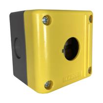 Caixa para Botão Amarela 1 Furo NPH1-10J Chint