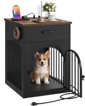 Caixa para Cachorro CHOEZON MGW01UBL de Madeira com Estação de Carregamento Caixa para Cachorro CHOEZON MGW01UBL de Madeira com Estação de Carregamento