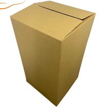 Caixa para Campanha do Agasalho e Mudança em Papelão Kraft 50x50x90 Forte e Resistente com 3 unidades