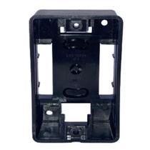 Caixa Para Canaleta Fixa Sobrepor Sistema X Externa Preta Caixa Para Canaleta Fixa Sobrepor Sistema X Externa Preta