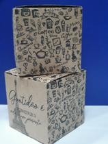 Caixa para caneca de porcelana com 10 unidades Caixa para caneca de porcelana com 10 unidades
