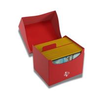 Caixa para cartas 100+ xl vermelho - gmg120