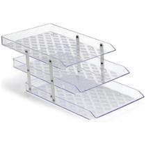 Caixa para Correspondência Cristal Tripla Móvel c/ Regulagem de Altura - Maxcril Caixa para Correspondência Cristal Tripla Móvel c/ Regulagem de Altura - Maxcril