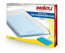 Caixa para Correspondência Plástico Simples Cristal Waleu