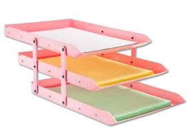 Caixa Para Correspondência Tripla Móvel Pastel Rosa Maxcrill Caixa Para Correspondência Tripla Móvel Pastel Rosa Maxcrill