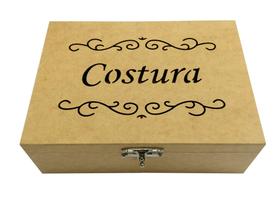 Caixa para Costura com Divisórias Organizadoras