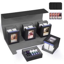 Caixa para Deck de Cartas Marsguard 5 em 1 para MTG, Armazenamento para 400+ Cartas Caixa para Deck de Cartas Marsguard 5 em 1 para MTG, Armazenamento para 400+ Cartas
