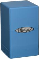 Caixa para Deck Ultra Pro Satin Tower Azul-Claro para Jogo de Cartas Colecionáveis