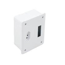 Caixa Para Disjuntor Tomada 20A Embutir Branca Grande - Biki