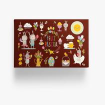 Caixa para Doces Feliz Páscoa Marrom 10u Ref.6865 - Miss Embalagens - Rizzo Confeitaria Caixa para Doces Feliz Páscoa Marrom 10u Ref.6865 - Miss Embalagens - Rizzo Confeitaria