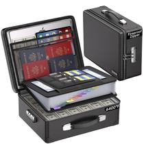 Caixa para Documentos à Prova de Fogo DocSafe 42x33x13 cm com Fechadura, 2,5 kg