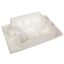Caixa Para Embutir Na Laje Painel Plafon Led 18 Watts 20x20