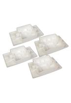 Caixa Para Embutir Plafon Na Laje Kit Com 2x 18w + 2x 12w Caixa Para Embutir Plafon Na Laje Kit Com 2x 18w + 2x 12w