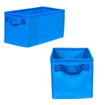 Caixa Para Escritório Organizadora Utensílios E Brinquedos 14x15x28 KIT 2