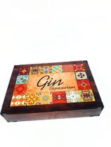 Caixa para especiarias de gin tonica em mdf 6 x 20 x 29 - Arte com Madeira