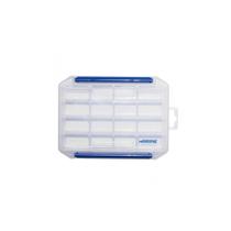 Caixa Para Isca Artificial E Anzol Tackle Box 205n Com 5 Divisões Cor Branco Marine Sports