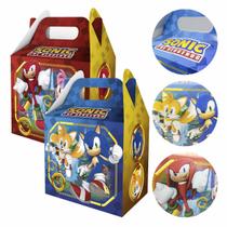 Caixa para Lembrancinha Sonic Hedgehog 8 Unidades