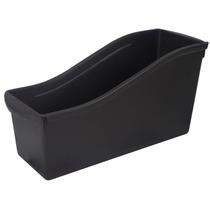 Caixa para Livros Storex Grande 36x13x18 cm Preta com Bolso
