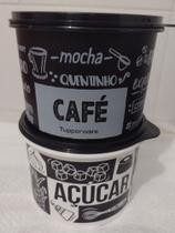 Caixa para mantimentos pop kit 2 peças Tupperware original