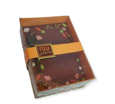 Caixa para Meio Ovo 350g Florence Cromus c/6 un