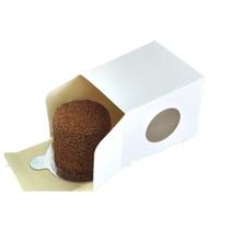 Caixa para mini bolo com visor 10x12x10cm ultrafest