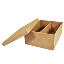 Caixa para Mini Chandon com 1 Divisória 22x16x8 Mdf Madeira