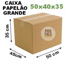 CAIXA PARA MUDANÇA NOVA 50x40x35 GRANDE - Caixas Novas Transporte Resistente Mudança Estoque CAIXA PARA MUDANÇA NOVA 50x40x35 GRANDE - Caixas Novas Transporte Resistente Mudança Estoque