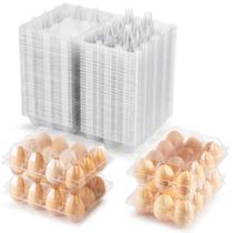Caixa para Ovos SINLUCESCE em Plástico Transparente para 12 Ovos 19x14x6 cm