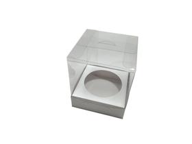 Caixa Para Panetone 10X10X12Cm Branco Kit 10Und Caixa Para Panetone 10X10X12Cm Branco Kit 10Und