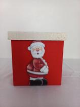 Caixa para Panetone (até 1kg) com decoração natalina em MDF Caixa para Panetone (até 1kg) com decoração natalina em MDF