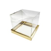 Caixa para Panetone Ouro 250G com 5 un. Assk Caixa para Panetone Ouro 250G com 5 un. Assk