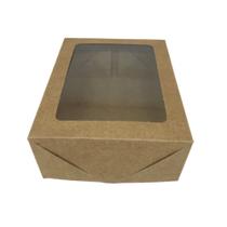 Caixa Para Presente Bombom Trufa Kraft 14x11x5 - 20un